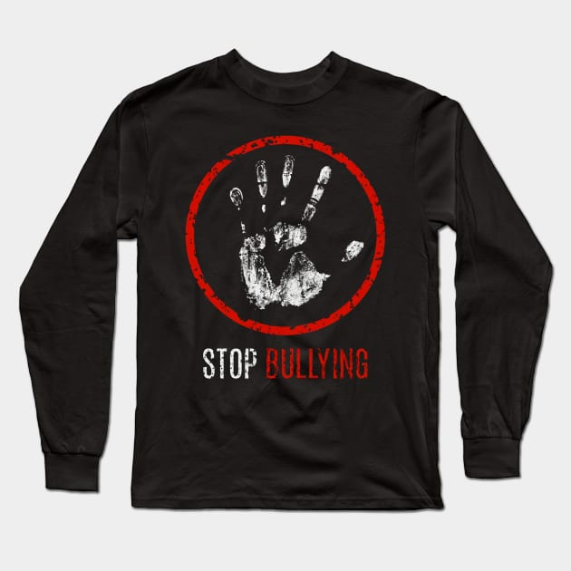 Stop Bullying Long Sleeve T-Shirt by kiratata